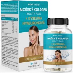 Movit Energy Mořský kolagen Beauty Plus s kyselinou hyaluronovou